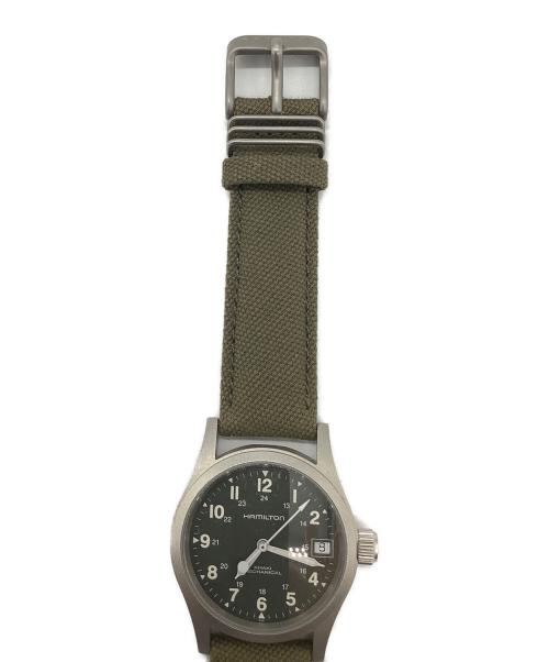 HAMILTON（ハミルトン）HAMILTON (ハミルトン) カーキフィールド　腕時計 カーキの古着・服飾アイテム