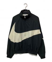 NIKE（ナイキ）の古着「Swoosh Men's Woven Jacket」｜ブラック×ホワイト