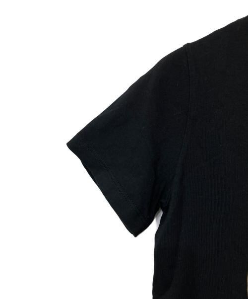 VERSACE（ヴェルサーチェ）VERSACE (ヴェルサーチェ) 半袖Tシャツ ブラック×ゴールド サイズ:128の古着・服飾アイテム