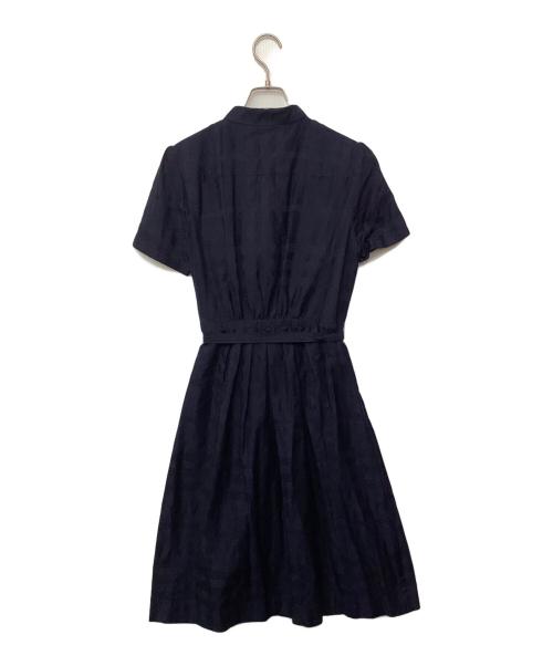 BURBERRY LONDON（バーバリーロンドン）BURBERRY LONDON (バーバリーロンドン) 半袖ワンピース ネイビー サイズ:40の古着・服飾アイテム