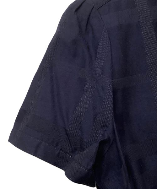 BURBERRY LONDON（バーバリーロンドン）BURBERRY LONDON (バーバリーロンドン) 半袖ワンピース ネイビー サイズ:40の古着・服飾アイテム