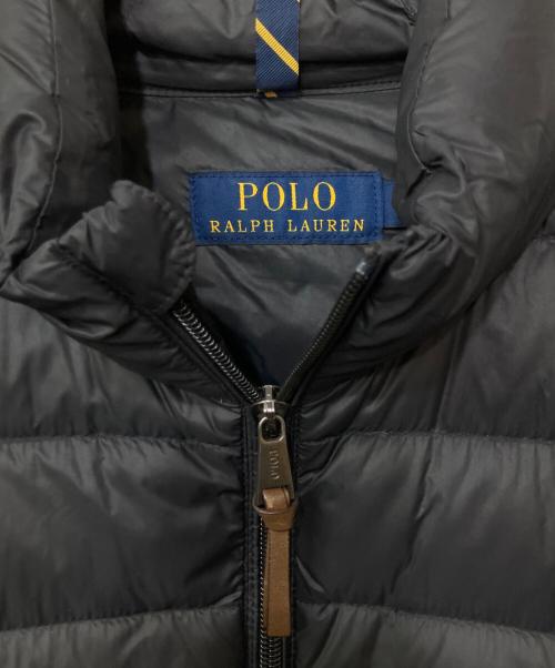 POLO RALPH LAUREN（ポロ・ラルフローレン）POLO RALPH LAUREN (ポロ・ラルフローレン) ダウンジャケット ブラック サイズ:Mの古着・服飾アイテム