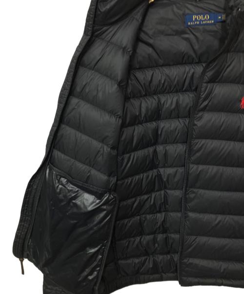 POLO RALPH LAUREN（ポロ・ラルフローレン）POLO RALPH LAUREN (ポロ・ラルフローレン) ダウンジャケット ブラック サイズ:Mの古着・服飾アイテム
