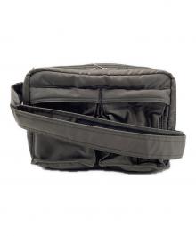 PORTER（ポーター）の古着「タンカー　ショルダーバッグ」｜グレー×オレンジ