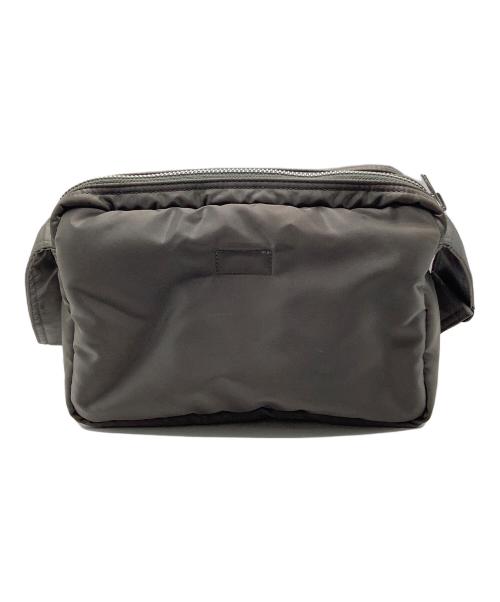 PORTER（ポーター）PORTER (ポーター) タンカー　ショルダーバッグ グレー×オレンジの古着・服飾アイテム