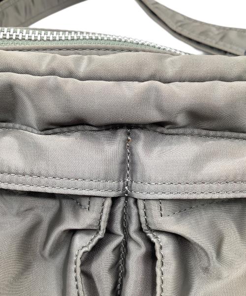 PORTER（ポーター）PORTER (ポーター) タンカー　ショルダーバッグ グレー×オレンジの古着・服飾アイテム