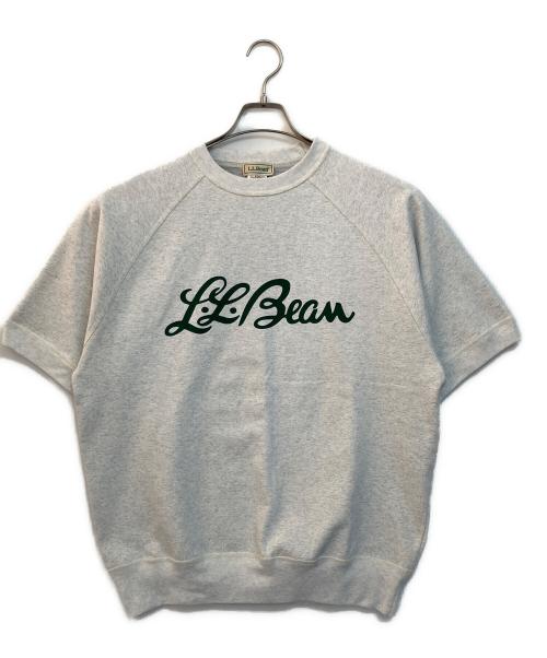 L.L.Bean（エルエルビーン）L.L.Bean (エルエルビーン) ポーテージショートスリーブスウェットシャツ ライトグレー サイズ:Lの古着・服飾アイテム