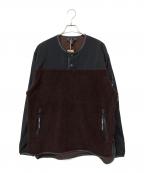 adidas and wander TERREXアディダスアンドワンダーテレックス）の古着「フリースジャケット」｜ブラウン×ブラック