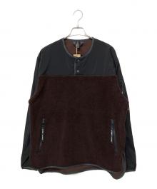 adidas and wander TERREX（アディダスアンドワンダーテレックス）の古着「フリースジャケット」｜ブラウン×ブラック