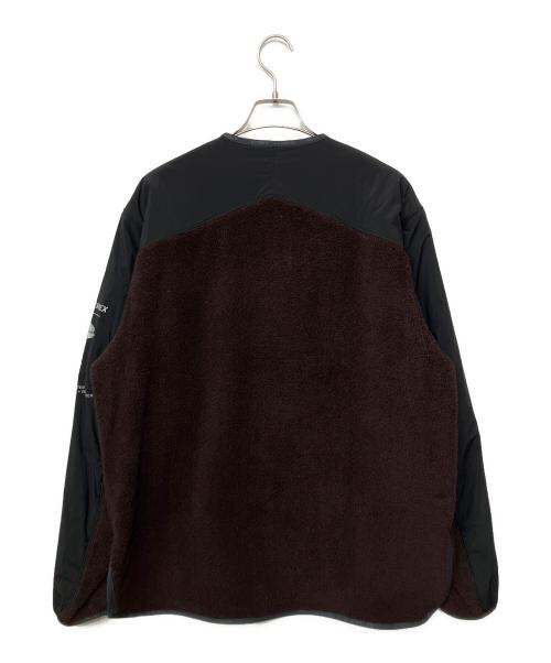 adidas and wander TERREX（アディダスアンドワンダーテレックス）adidas and wander TERREX (アディダスアンドワンダーテレックス) フリースジャケット ブラウン×ブラック サイズ:M 未使用品の古着・服飾アイテム