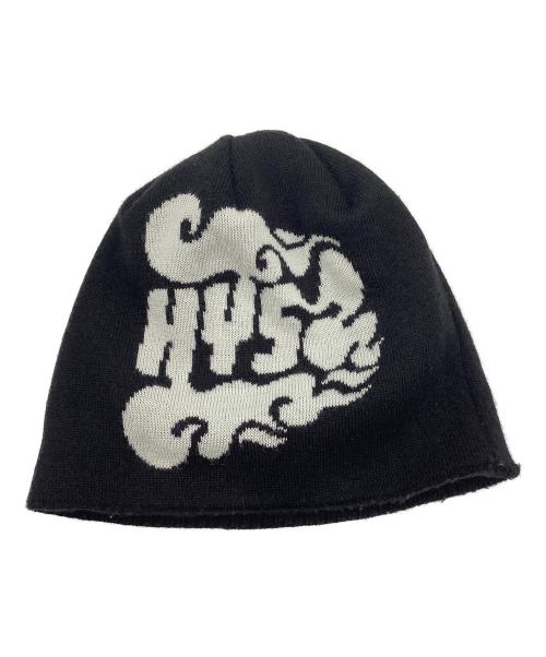 Hysteric Glamour（ヒステリックグラマー）Hysteric Glamour (ヒステリックグラマー) FLAME LOGO SHORT BEANIE ブラックの古着・服飾アイテム