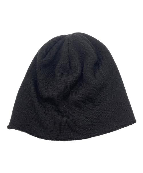 Hysteric Glamour（ヒステリックグラマー）Hysteric Glamour (ヒステリックグラマー) FLAME LOGO SHORT BEANIE ブラックの古着・服飾アイテム