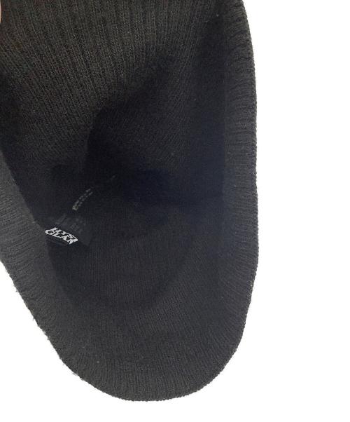 Hysteric Glamour（ヒステリックグラマー）Hysteric Glamour (ヒステリックグラマー) FLAME LOGO SHORT BEANIE ブラックの古着・服飾アイテム