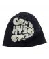 Hysteric Glamour（ヒステリックグラマー）の古着「FLAME LOGO SHORT BEANIE」｜ブラック