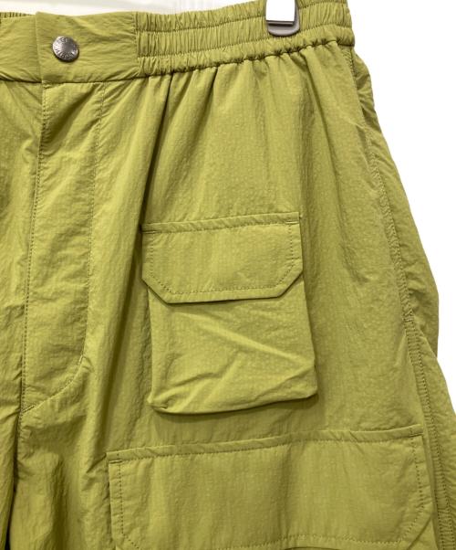 THE NORTHFACE PURPLELABEL（ザ・ノースフェイス パープルレーベル）THE NORTHFACE PURPLELABEL (ザ・ノースフェイス パープルレーベル) ナイロン リップストップ トレイル ショーツ グリーン サイズ:34の古着・服飾アイテム