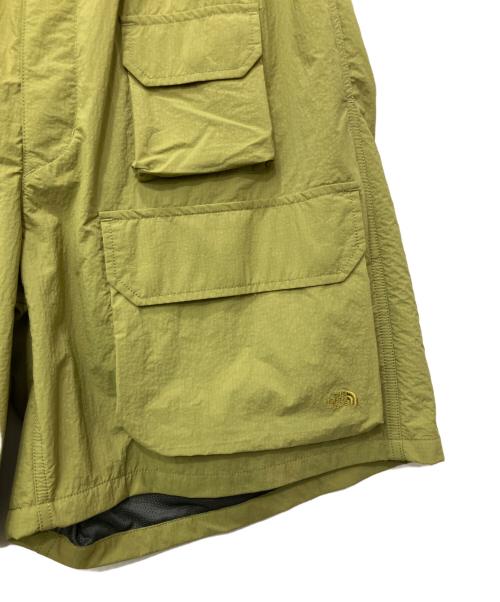 THE NORTHFACE PURPLELABEL（ザ・ノースフェイス パープルレーベル）THE NORTHFACE PURPLELABEL (ザ・ノースフェイス パープルレーベル) ナイロン リップストップ トレイル ショーツ グリーン サイズ:34の古着・服飾アイテム