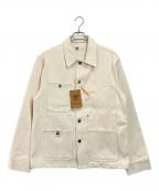 TELLASONテラソン）の古着「カバーオール」｜ホワイト