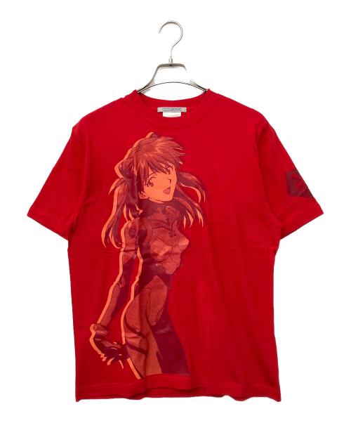 COSPA（コスパ）COSPA (コスパ) 新世紀エヴァンゲリオン (シンセイキエヴァンゲリオン) 半袖Tシャツ レッド サイズ:M 未使用品の古着・服飾アイテム