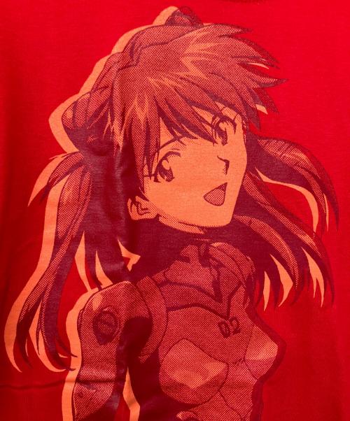 COSPA（コスパ）COSPA (コスパ) 新世紀エヴァンゲリオン (シンセイキエヴァンゲリオン) 半袖Tシャツ レッド サイズ:M 未使用品の古着・服飾アイテム