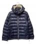 BURBERRY BLACK LABEL（バーバリーブラックレーベル）の古着「ダウンジャケット」｜ネイビー