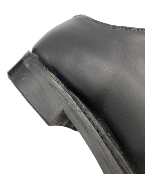 WHEEL ROBE（ウィールローブ）WHEEL ROBE (ウィールローブ) PLAIN TOE BLUCHER ブラック サイズ:6の古着・服飾アイテム