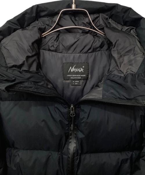 NANGA（ナンガ）NANGA (ナンガ) URBAN RESEARCH DOORS (アーバンリサーチドアーズ) ダウンジャケット ブラック サイズ:Mの古着・服飾アイテム