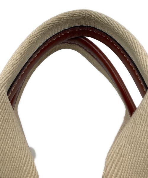 Chloe（クロエ）Chloe (クロエ) ウッディ2Wayバッグ ブラウン×ベージュの古着・服飾アイテム