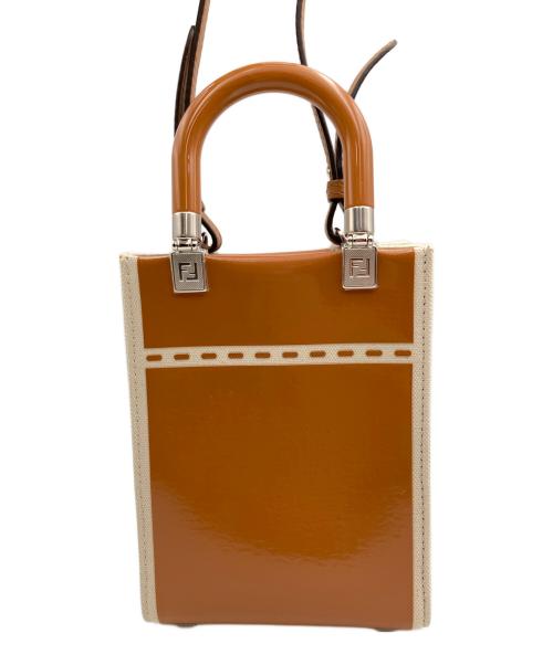 FENDI（フェンディ）FENDI (フェンディ) ショルダーポーチ ブラウンの古着・服飾アイテム