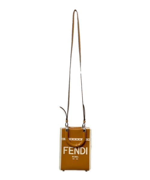 FENDI（フェンディ）FENDI (フェンディ) ショルダーポーチ ブラウンの古着・服飾アイテム