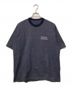 The Ennoy Professionalザ エンノイ プロフェッショナル）の古着「ボーダーTシャツ」｜ネイビー×ホワイト