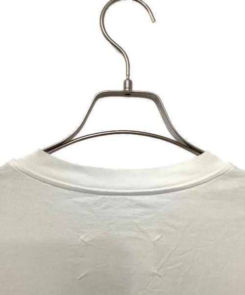 Maison Margiela（メゾンマルジェラ）Maison Margiela (メゾンマルジェラ) 半袖Tシャツ ブラック×ホワイト サイズ:44の古着・服飾アイテム