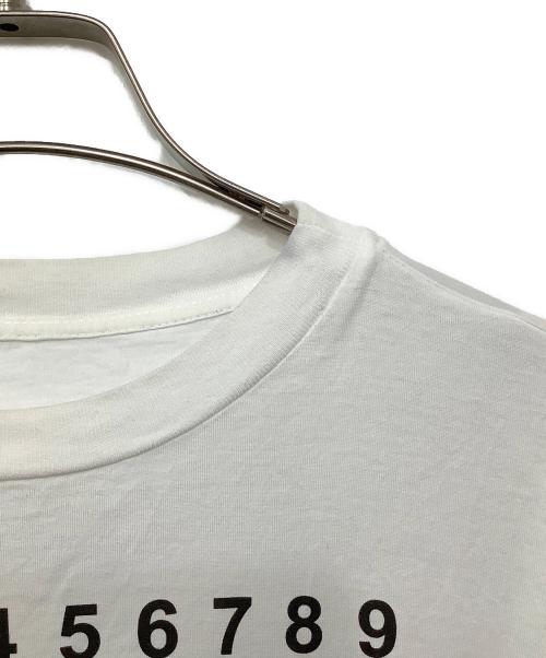 Maison Margiela（メゾンマルジェラ）Maison Margiela (メゾンマルジェラ) 半袖Tシャツ ブラック×ホワイト サイズ:44の古着・服飾アイテム