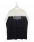 Maison Margiela (メゾンマルジェラ) 半袖Tシャツ ブラック×ホワイト サイズ:44：15000円