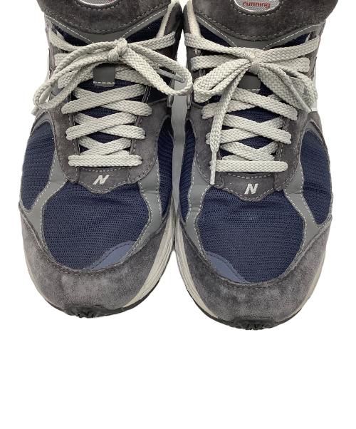 NEW BALANCE（ニューバランス）NEW BALANCE (ニューバランス) ローカットスニーカー グレー×ネイビー サイズ:29の古着・服飾アイテム