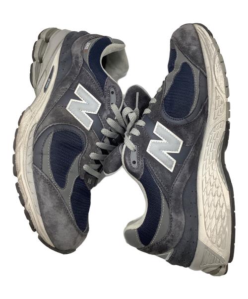 NEW BALANCE（ニューバランス）NEW BALANCE (ニューバランス) ローカットスニーカー グレー×ネイビー サイズ:29の古着・服飾アイテム