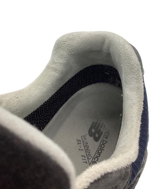 NEW BALANCE（ニューバランス）NEW BALANCE (ニューバランス) ローカットスニーカー グレー×ネイビー サイズ:29の古着・服飾アイテム