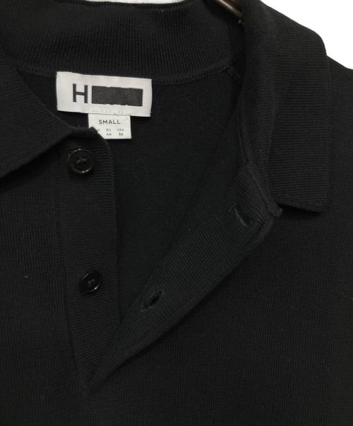 H BEAUTY&YOUTH（エイチ ビューティー&ユース）H BEAUTY&YOUTH (エイチ ビューティー&ユース) ポロシャツ ブラック サイズ:SMALLの古着・服飾アイテム
