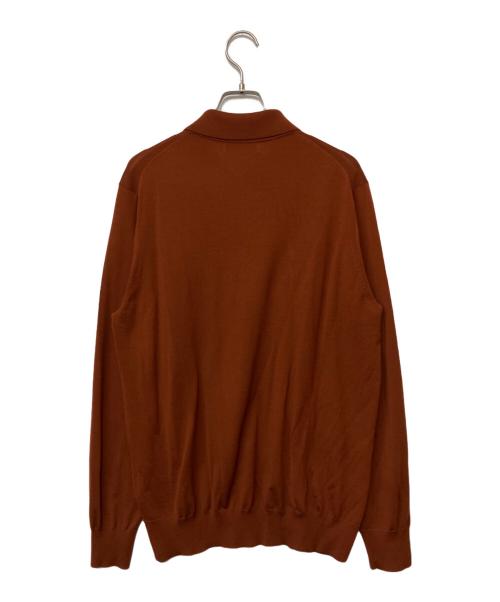 TOMORROW LAND tricot（トゥモローランド トリコ）TOMORROW LAND tricot (トゥモローランド トリコ) 薄手ニット ブラウン サイズ:Mの古着・服飾アイテム