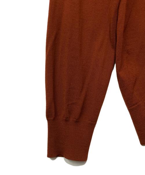 TOMORROW LAND tricot（トゥモローランド トリコ）TOMORROW LAND tricot (トゥモローランド トリコ) 薄手ニット ブラウン サイズ:Mの古着・服飾アイテム