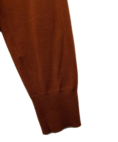 TOMORROW LAND tricot（トゥモローランド トリコ）TOMORROW LAND tricot (トゥモローランド トリコ) 薄手ニット ブラウン サイズ:Mの古着・服飾アイテム