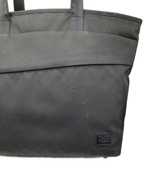 PORTER（ポーター）PORTER (ポーター) ビュー　トートバッグ ブラックの古着・服飾アイテム