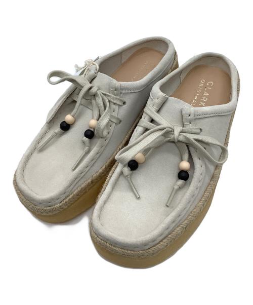 CLARKS（クラークス）CLARKS (クラークス) Wallabeecup lo　シューズ グレー サイズ:UK5の古着・服飾アイテム