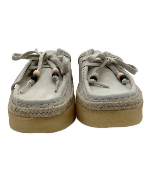 CLARKS（クラークス）CLARKS (クラークス) Wallabeecup lo　シューズ グレー サイズ:UK5の古着・服飾アイテム