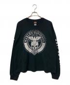 HARLEY-DAVIDSONハーレーダビッドソン）の古着「ロングスリーブTシャツ」｜ブラック