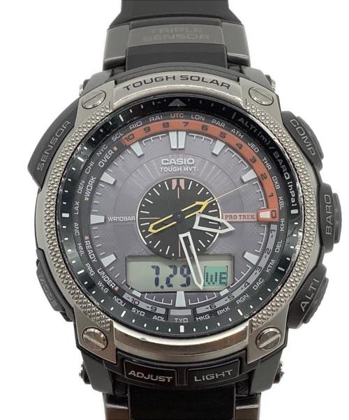CASIO（カシオ）CASIO (カシオ) PRO TREK　腕時計 ブラックの古着・服飾アイテム