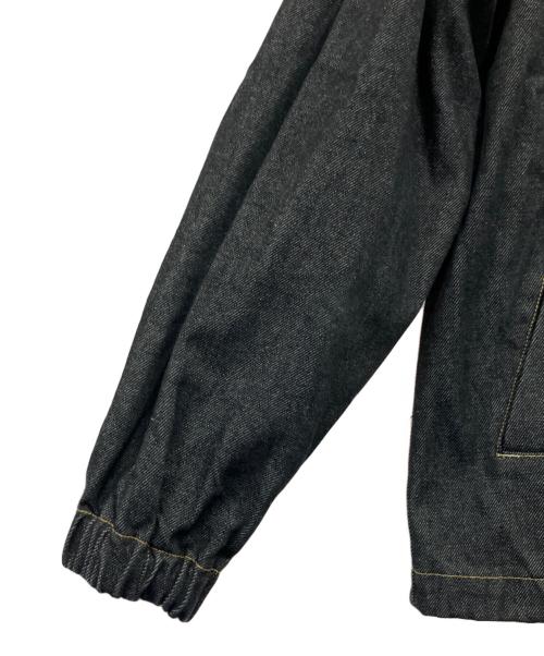 RIOT FACETASM（ライオット ファセッタズム）RIOT FACETASM (ライオット ファセッタズム) デニムアノラックパーカー ブラック サイズ:Mの古着・服飾アイテム