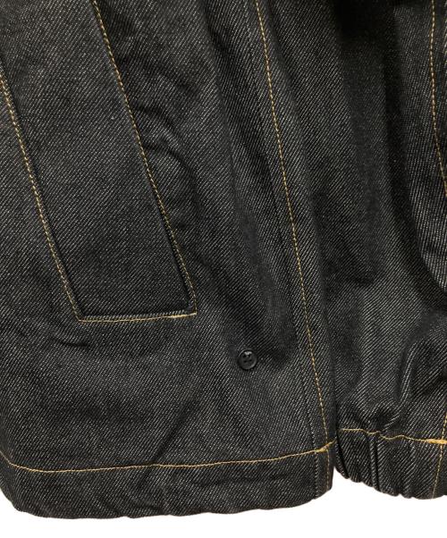 RIOT FACETASM（ライオット ファセッタズム）RIOT FACETASM (ライオット ファセッタズム) デニムアノラックパーカー ブラック サイズ:Mの古着・服飾アイテム