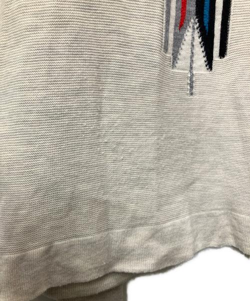 Needles（ニードルズ）Needles (ニードルズ) 薄手カーディガン ホワイト サイズ:Mの古着・服飾アイテム