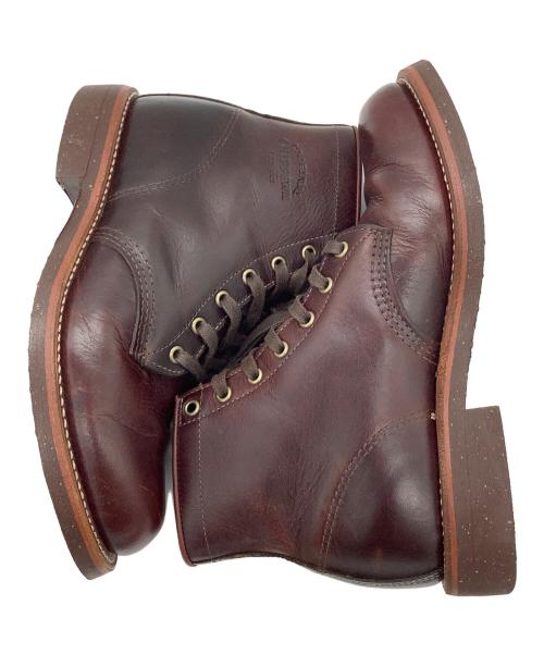 CHIPPEWA（チペワ）CHIPPEWA (チペワ) 6インチユーティリティブーツ ブラウン サイズ:26の古着・服飾アイテム