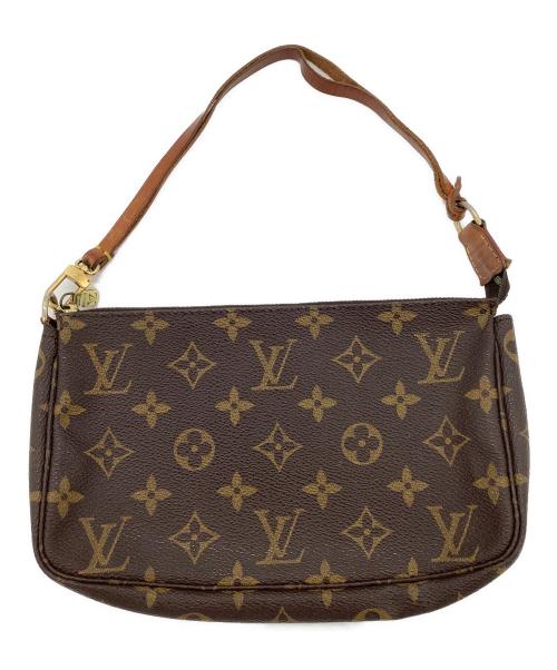LOUIS VUITTON（ルイ ヴィトン）LOUIS VUITTON (ルイ ヴィトン) ポーチ ブラウンの古着・服飾アイテム